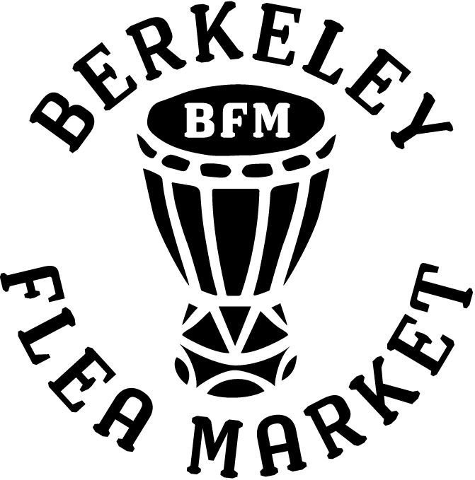 Black Berkeley Flea Market Logo